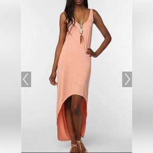 🪶ByCorpus Textured Knit Midi Tank Dress